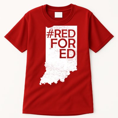 Red For Ed Indiana Tall T-Shirt