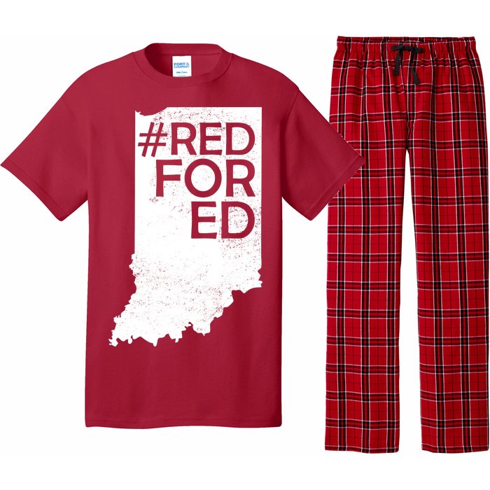 Red For Ed Indiana Pajama Set