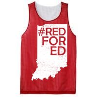 Red For Ed Indiana Mesh Reversible Basketball Jersey Tank