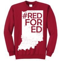 Red For Ed Indiana Tall Sweatshirt