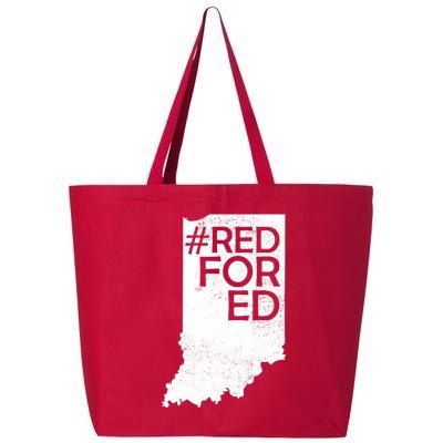 Red For Ed Indiana 25L Jumbo Tote