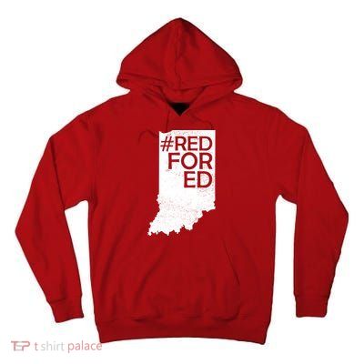 Red For Ed Indiana Tall Hoodie