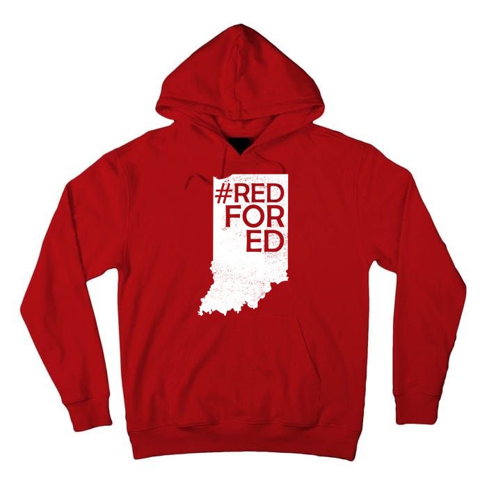 Red For Ed Indiana Tall Hoodie