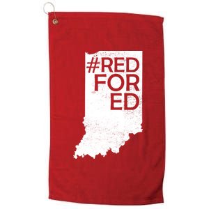 Red For Ed Indiana Platinum Collection Golf Towel