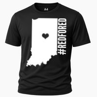 RED For ED Indiana Education Cooling Performance Crew T-Shirt