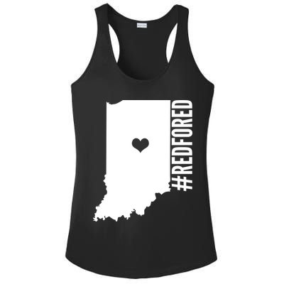 RED For ED Indiana Education Ladies PosiCharge Competitor Racerback Tank