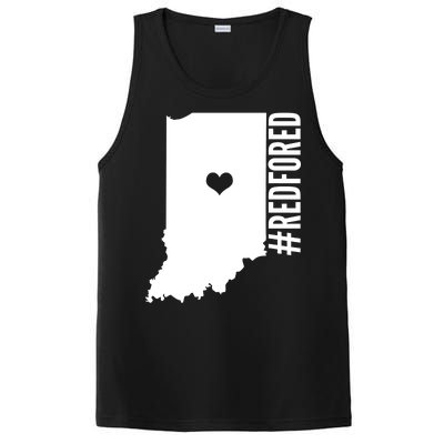 RED For ED Indiana Education PosiCharge Competitor Tank