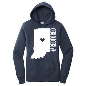 RED For ED Indiana Education Women's Pullover Hoodie