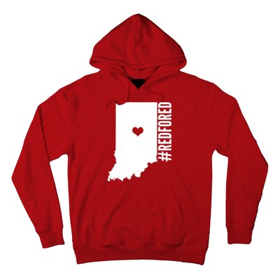 RED For ED Indiana Education Hoodie