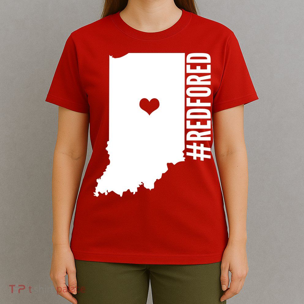 RED For ED Indiana Education T-Shirt