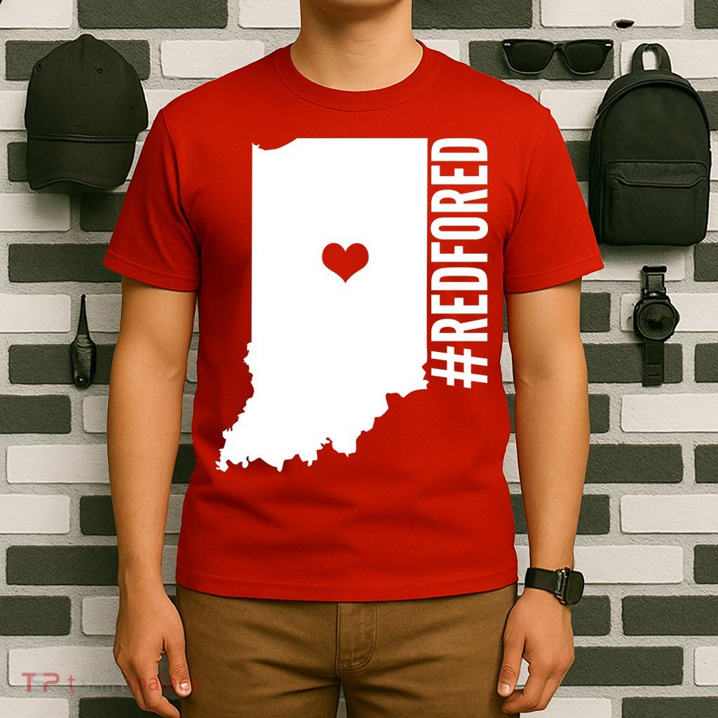 RED For ED Indiana Education T-Shirt
