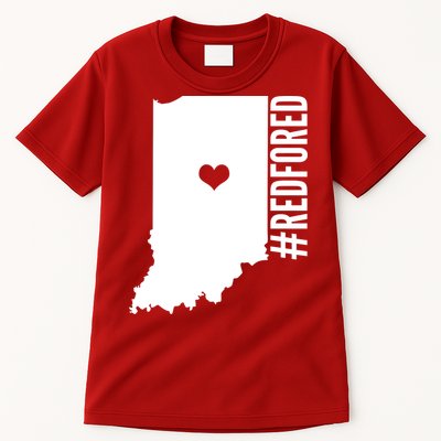 RED For ED Indiana Education Tall T-Shirt
