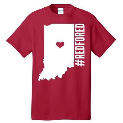 RED For ED Indiana Education Tall T-Shirt