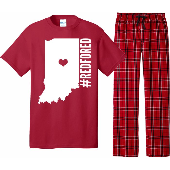 RED For ED Indiana Education Pajama Set