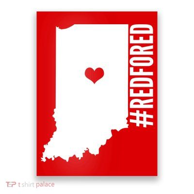 RED For ED Indiana Education Poster