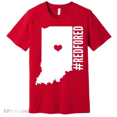 RED For ED Indiana Education Premium T-Shirt