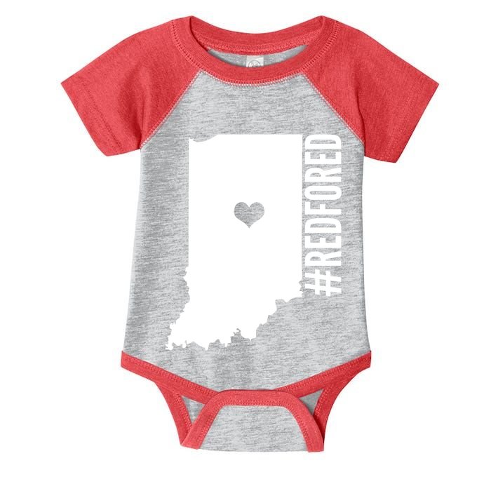 RED For ED Indiana Education Infant Baby Jersey Bodysuit