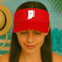 RED For ED Indiana Education Visor