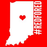 RED For ED Indiana Education Visor