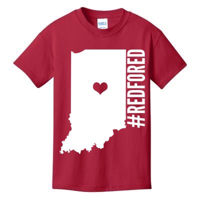 RED For ED Indiana Education Kids T-Shirt