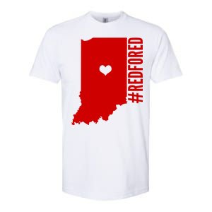 RED For ED Indiana Education Softstyle® CVC T-Shirt