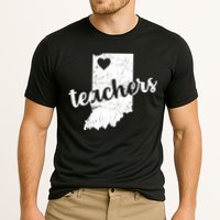 Red For Ed Indiana Teachers Cooling Performance Crew T-Shirt
