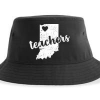 Red For Ed Indiana Teachers Sustainable Bucket Hat