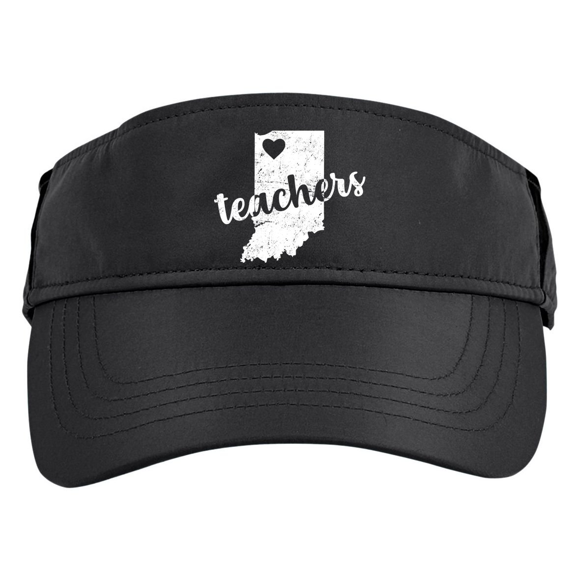 Red For Ed Indiana Teachers Adult Drive Performance Visor