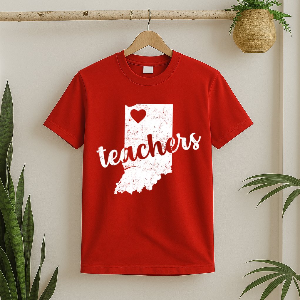 Red For Ed Indiana Teachers T-Shirt