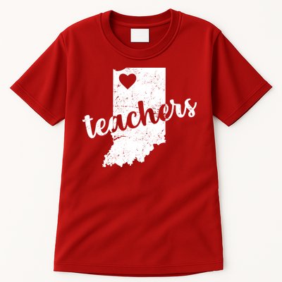Red For Ed Indiana Teachers Tall T-Shirt