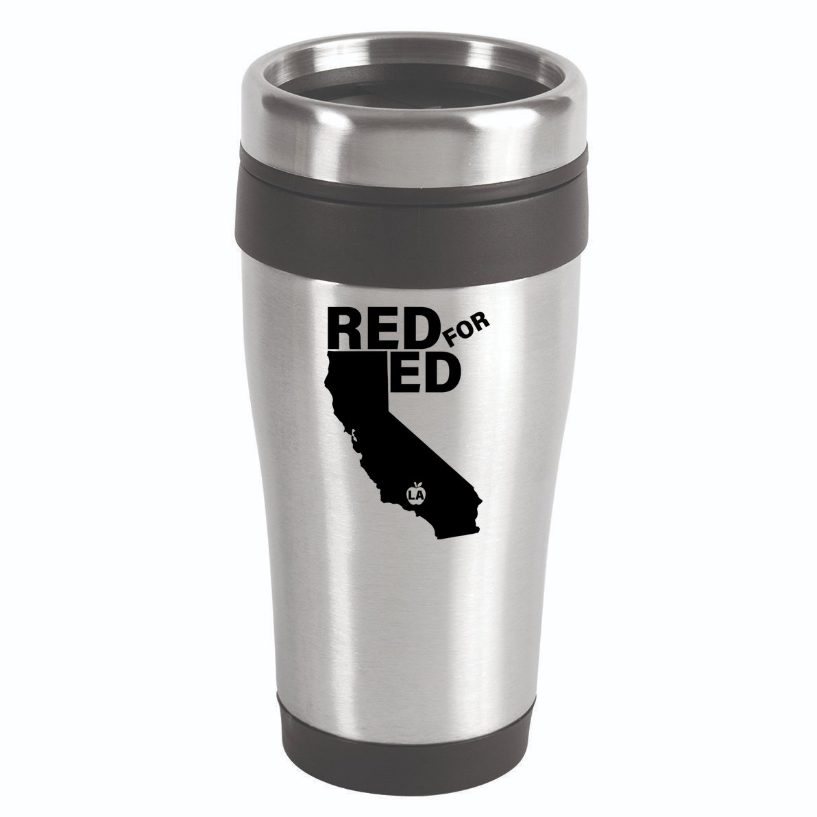 Red For Ed LA California  16oz Travel Tumbler