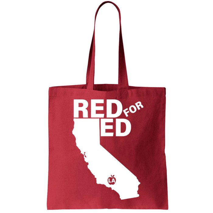 Red For Ed LA California  Bag