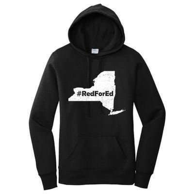 Red For Ed New York Women's Pullover Hoodie