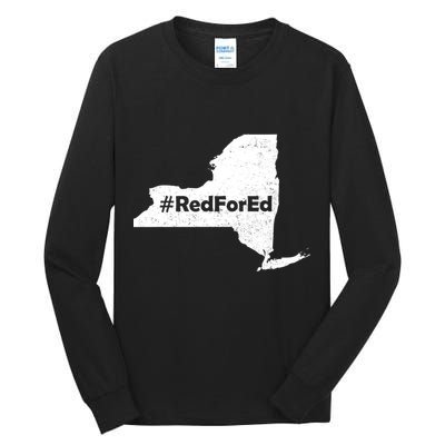 Red For Ed New York Tall Long Sleeve T-Shirt