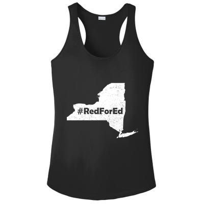Red For Ed New York Ladies PosiCharge Competitor Racerback Tank