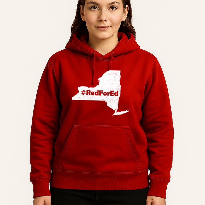 Red For Ed New York Hoodie