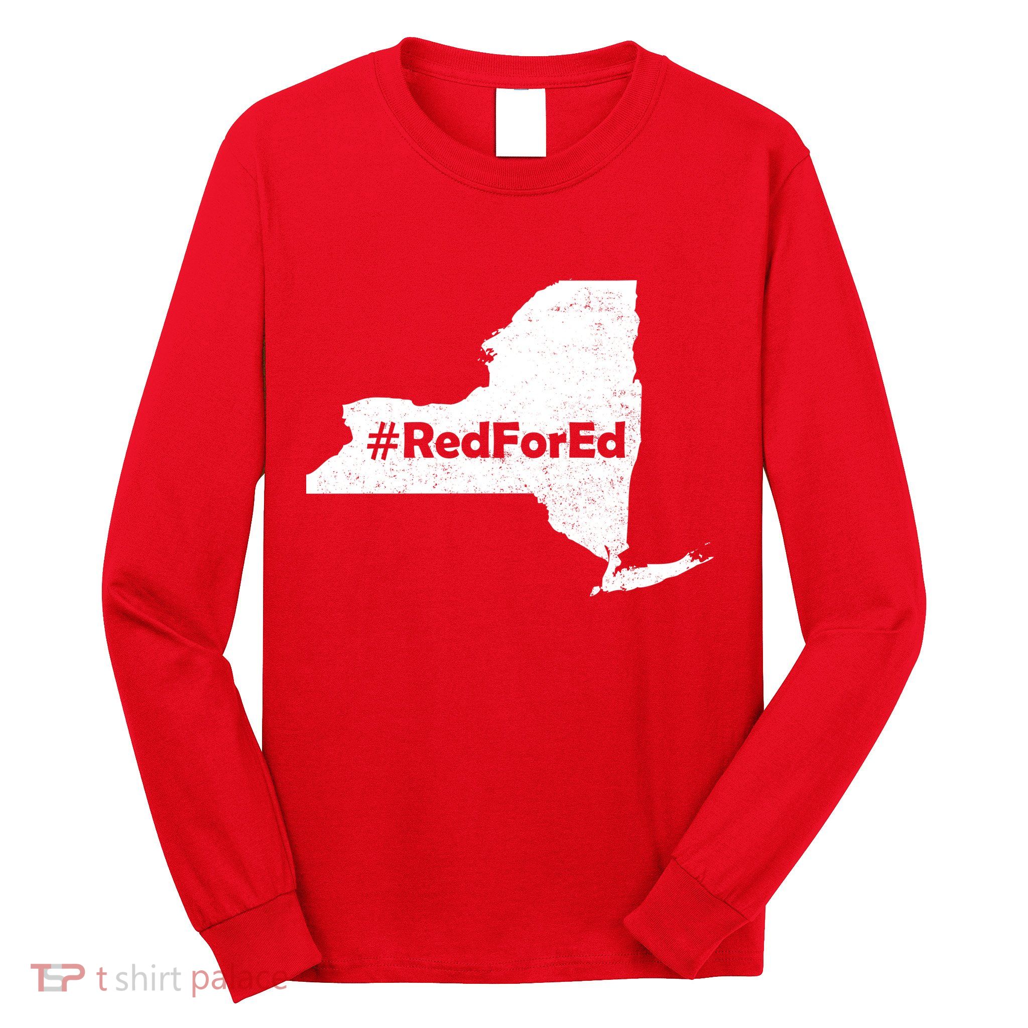 Red For Ed New York Long Sleeve Shirt