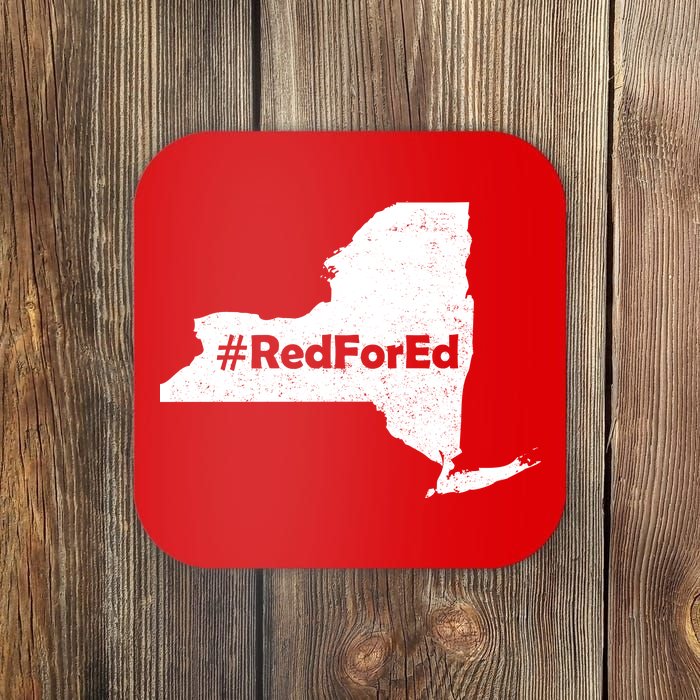 Red For Ed New York Coaster