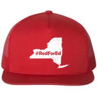 Red For Ed New York Flatbill Hat