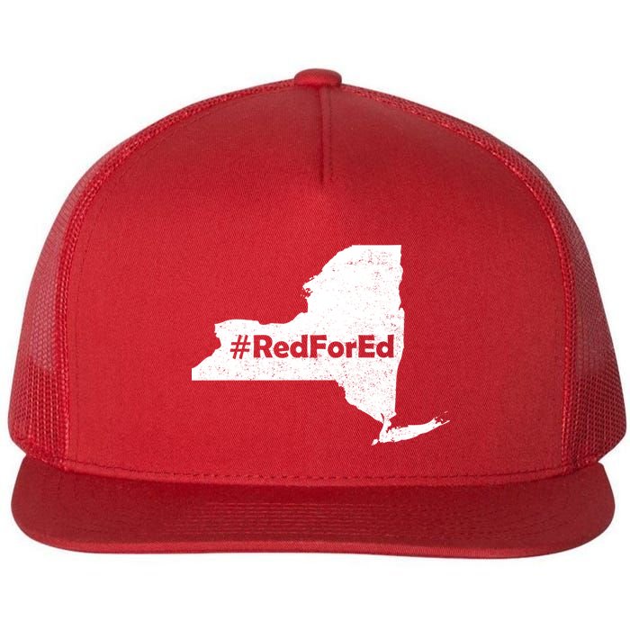 Red For Ed New York Flatbill Hat