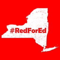 Red For Ed New York Flatbill Hat