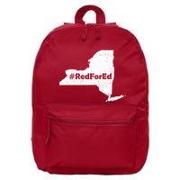 Red For Ed New York 16 in Basic Backpack