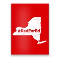 Red For Ed New York Poster