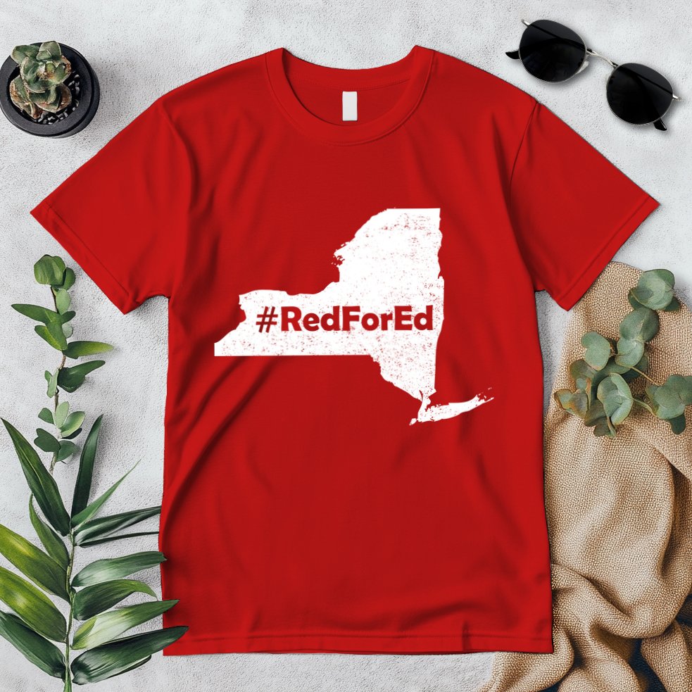Red For Ed New York Premium T-Shirt