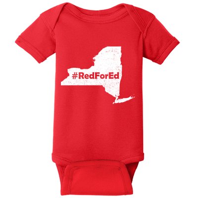 Red For Ed New York Baby Bodysuit