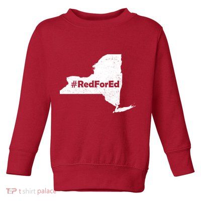 Red For Ed New York Toddler Sweatshirt