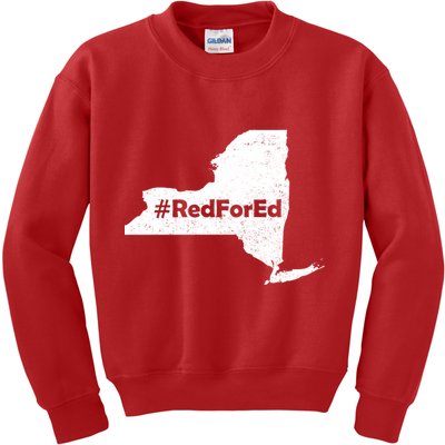 Red For Ed New York Kids Sweatshirt