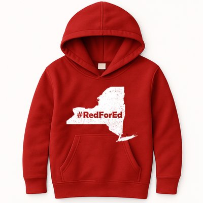 Red For Ed New York Kids Hoodie