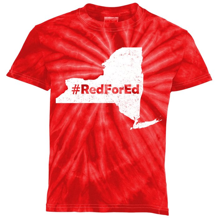 Red For Ed New York Kids Tie-Dye T-Shirt