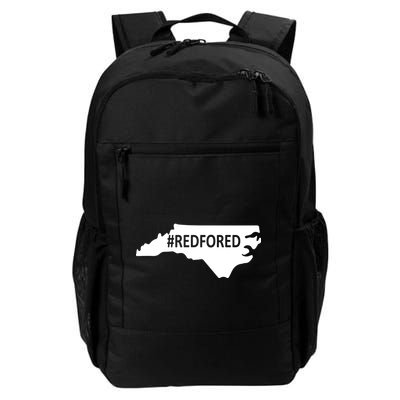  Red For Ed North Carolina State Map Backpack